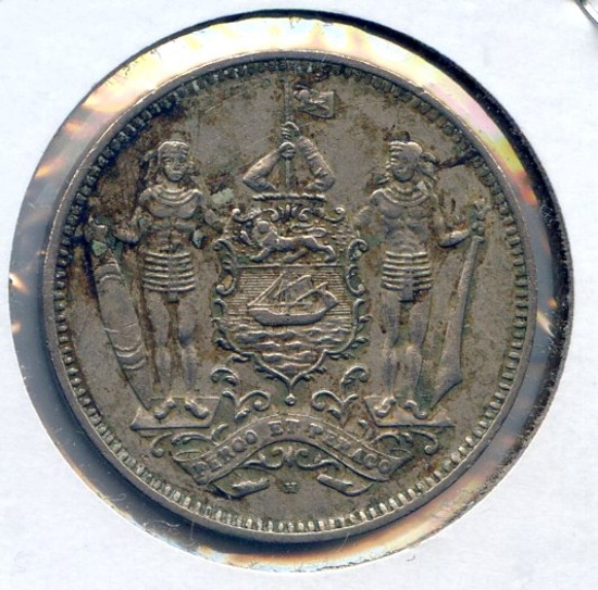 British North Borneo 1903-H 5 cents XF