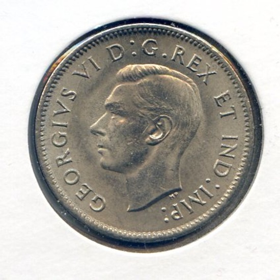 Canada 1940 5 cents choice BU
