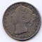 Newfoundland 1890 silver 20 cents F