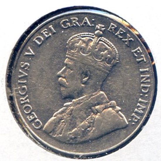 Canada 1933 5 cents BU