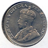 Canada 1931 5 cents lustrous UNC
