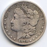 USA 1878-CC Morgan dollar VG