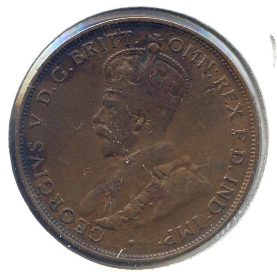 Australia 1933/2 penny VF/XF