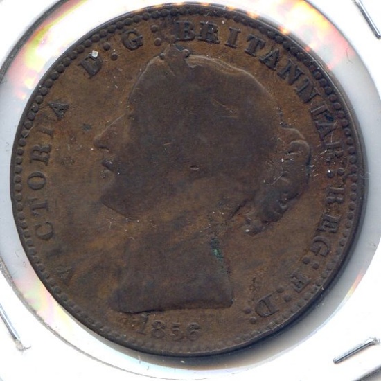 Canada/Nova Scotia 1856 penny token VG/F