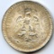 Mexico 1944 silver 1 peso gem toned BU