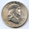 USA 1954-D Franklin half dollar nice BU