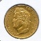 France 1839-A GOLD 20 francs about XF