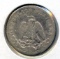 Mexico 1868/7 Mo silver 10 centavos F SCARCE