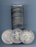 Mexico 1968 silver 25 pesos Olympics roll of 20 pieces