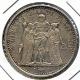France 1966 silver 10 francs UNC