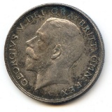Great Britain 1922 silver 1/2 crown XF