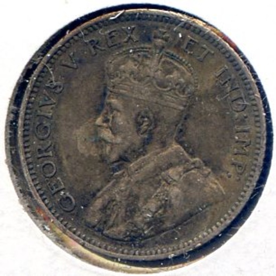 Canada 1911 silver 10 cents good VF