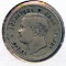 Serbia 1875 silver 50 para and 1 dinar, 2 SCARCE VF pieces