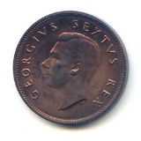 South Africa 1951 1/2 penny choice PROOF
