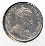 East Africa and Uganda 1906 silver 25 cents AU