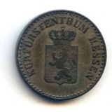 Germany/Hesse-Cassel 1851 silver groschen VF