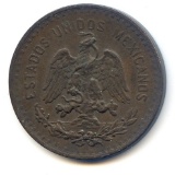 Mexico 1915 5 centavos AU