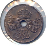 New Guinea 1936 penny UNC