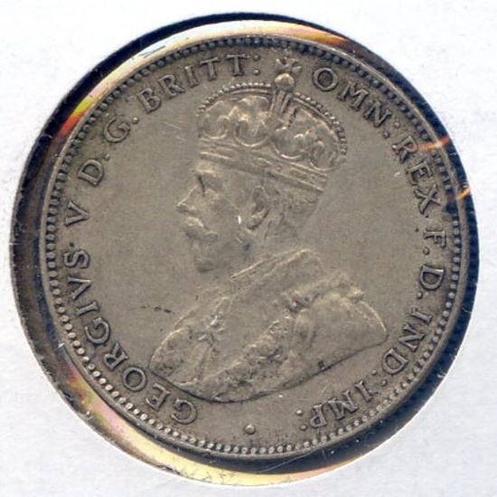 Australia 1936 silver shilling XF