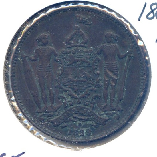 British North Borneo 1888-H cent XF
