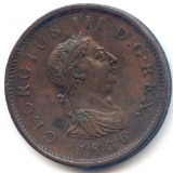 Great Britain 1806 penny UNC
