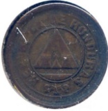 Honduras 1912 and 1913 2 centavos, 2 pieces VF
