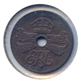 New Guinea 1936 1 penny UNC