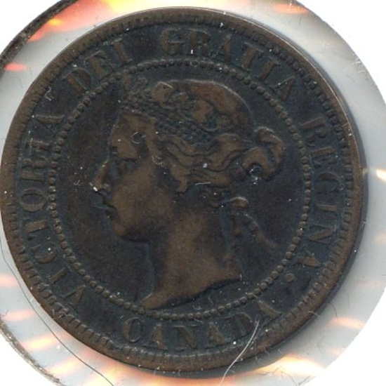 Canada 1899 cent good VF
