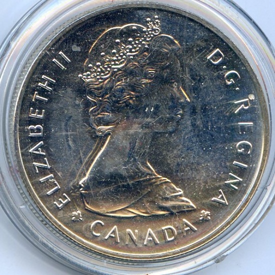 Canada 1985 silver 1 dollar National Parks PROOF