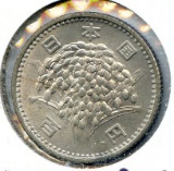 Japan 1959 and 1964 silver 100 yen, 2 BU pieces