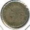 Guadeloupe 1921 1 franc VF
