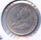 Ceylon 1925 silver 10 cents lustrous toned UNC
