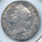 Great Britain 1687 silver 3 pence F/VF cleaned