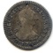 Mexico 1782 silver 1 real, 2 F pieces, one holed