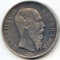 Mexico 1867 Mo silver 1 peso Maximilian XF details polished