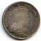 Straits Settlements 1904 silver 1 dollar toned XF