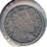 Ethiopia silver 1 gersh XF