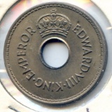 Fiji 1936 1 penny BU