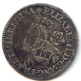Great Britain 1562 silver sixpence choice VF