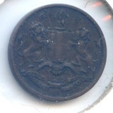 India/British 1835 1/12 anna XF