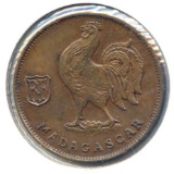 Madagascar 1943 1 franc UNC BN