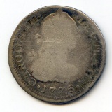 Mexico 1776 silver 2 reales G