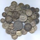 USA $10 face value 90% silver coins