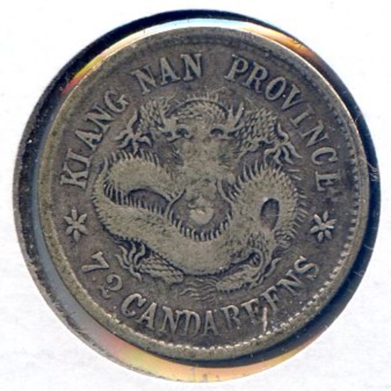 China/Kiangnan 1901 silver 10 cents about VF