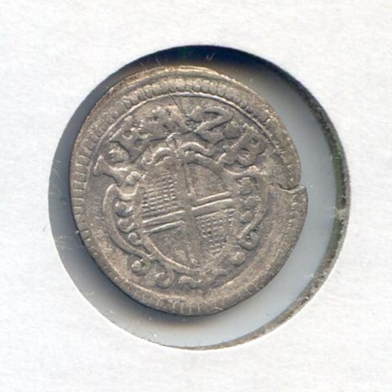 Germany/Brandenberg-Ansbach 1623-F silver 1 kreuzer VF details