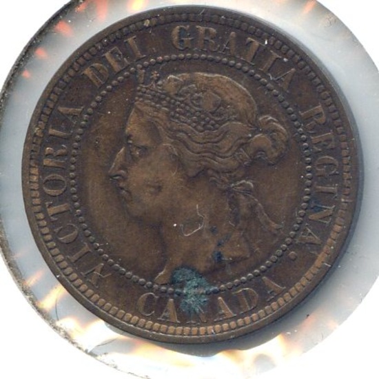 Canada 1888 large cent VF