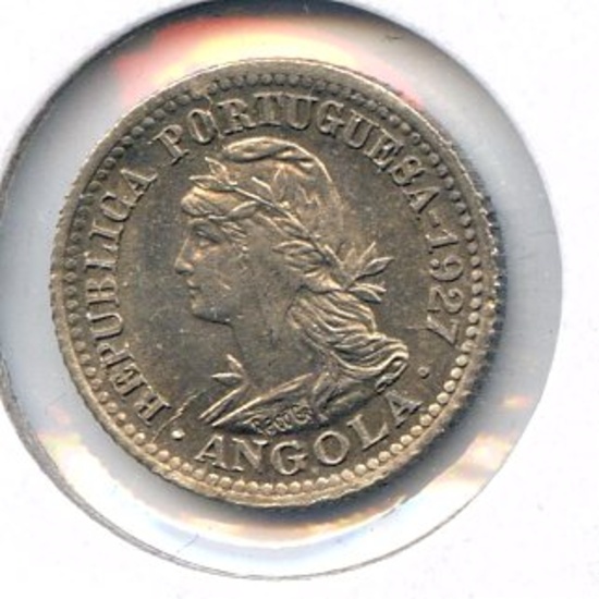 Angola 1927 5 centavos UNC