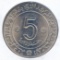 Algeria 1972 silver 5 dinars BU