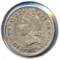Dominican Republic 1942 silver 10 centavos lustrous AU