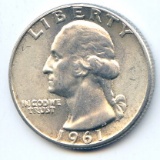 USA 1961 and 1962 Washington quarters, 2 BU pieces